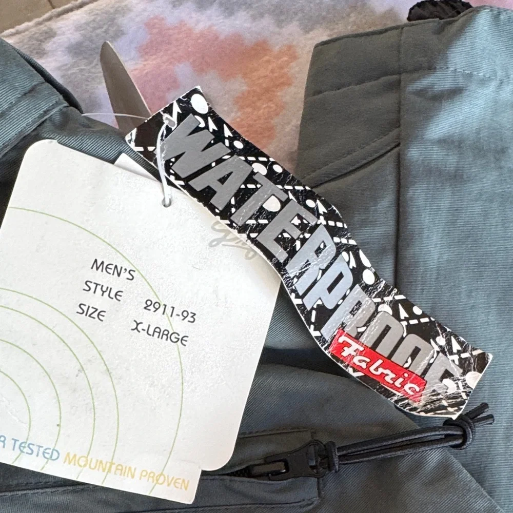 NWT Drift Grayish Green Snow Ski Pants men’s XL - Picture 8 of 12